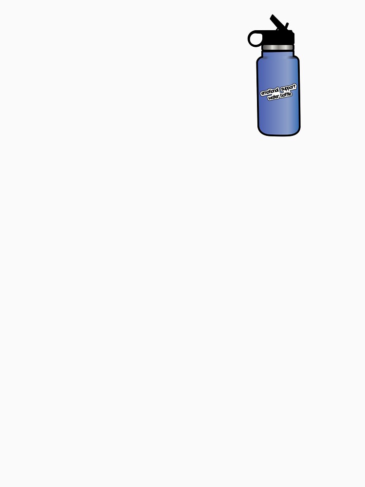 Emotional Support Water Bottle Blue by ssmorrison21