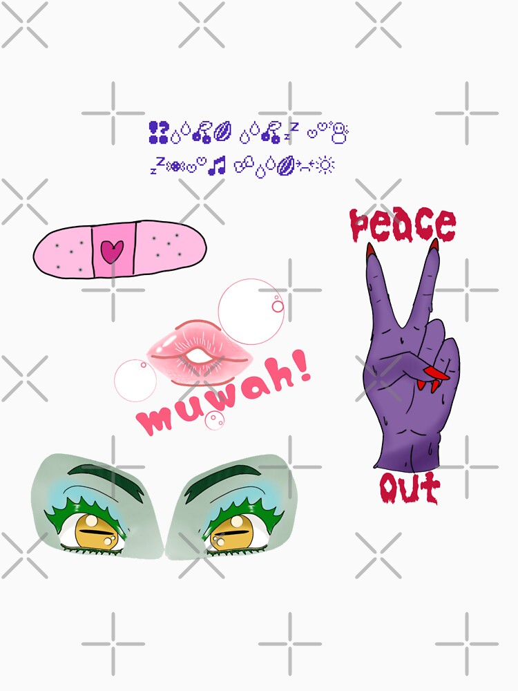 Cute Weird Sticker Pack by IndagoAdihs