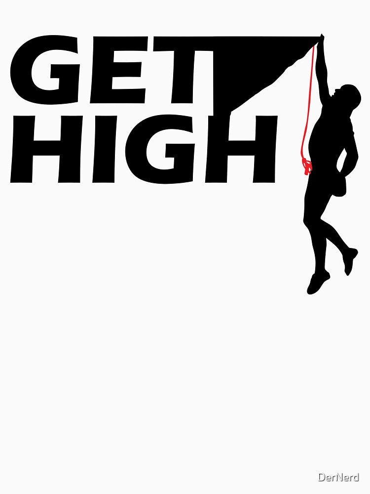 Get High Bouldering Climbing Mountaineering Mountains by DerNerd