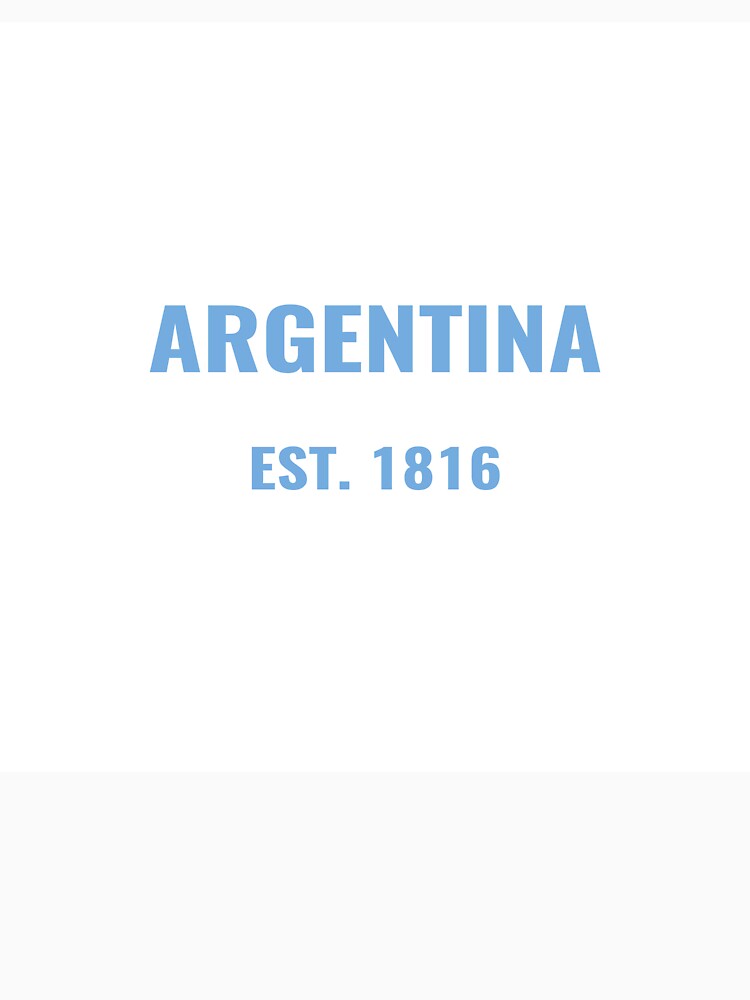 ARGENTINA – Albiceleste Fan Tee 2026 | Uncle Jichuan by Uncle-Jichuan