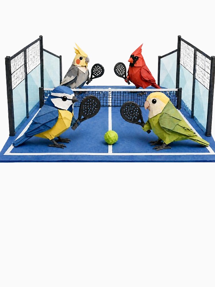 Paper Bird Padel Match by ticzla95