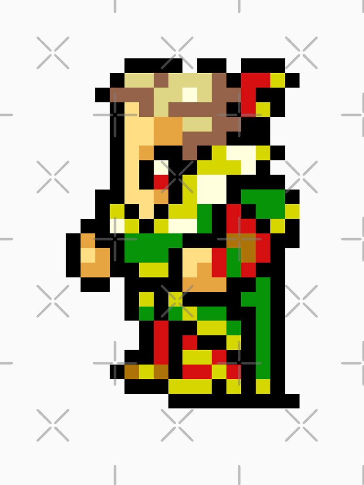 Final Fantasy VI - Kefka Sprite by SpriteZone