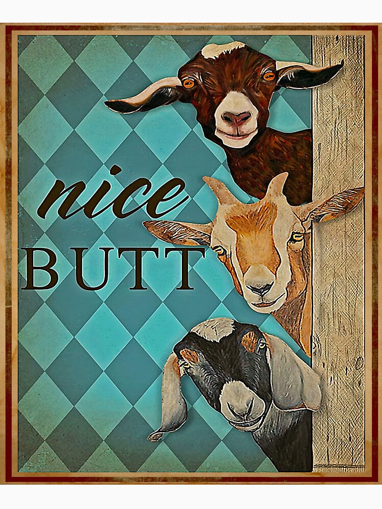 Goat Nice Butt by JakeGoodwin