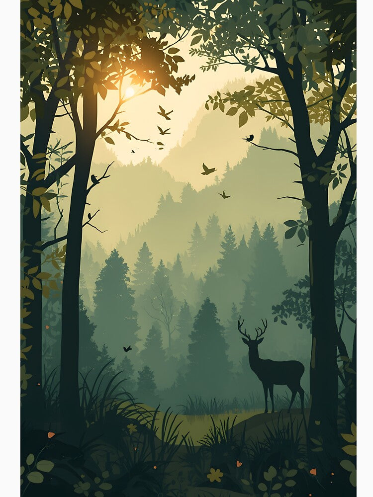 Protect the Wild – Nature Conservation Art Print by PalmixArt