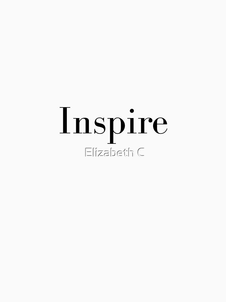 Inspire Daily Affirmation Elegant Creativity 2026 by ElizabethCoelho