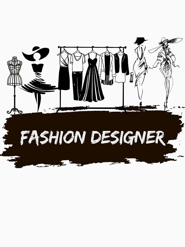 Fashion Designer Design | Creative Style & Fashion Industry Career Gift by ChooseAndPrint