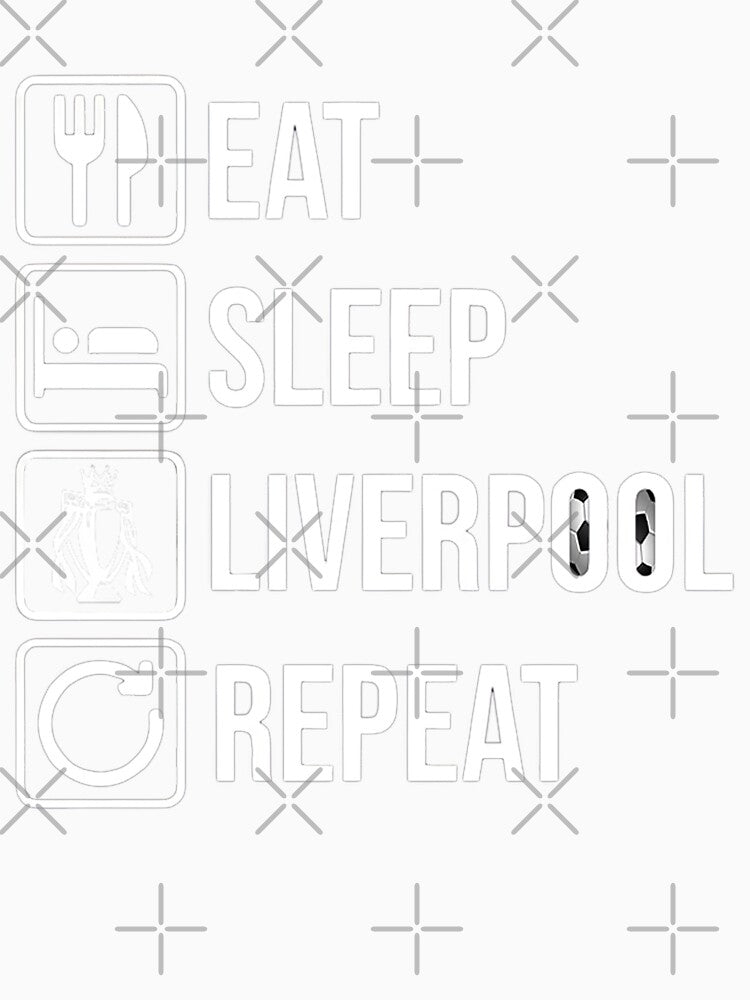 Eat Sleep Liverpool Repeat by smallcatvn