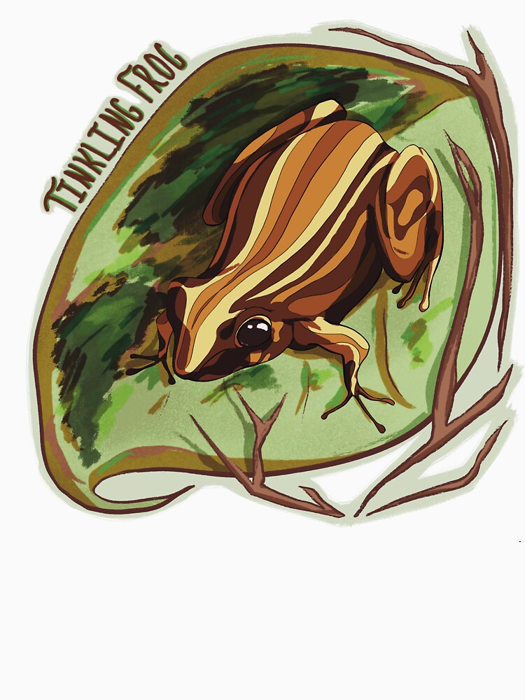 Tinkling Frog (Endangered Species) by Dragon Blossom Art