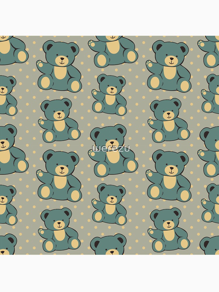 cute bear pattern by werezu