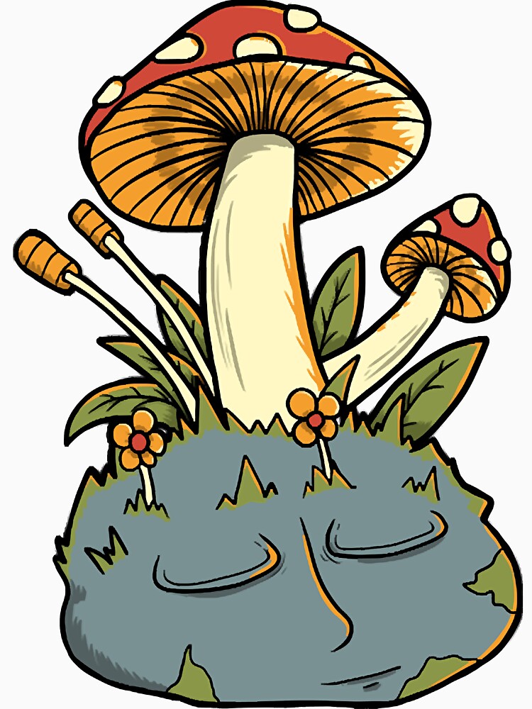 Magic mushrooms earth slepps by RemyArijah99