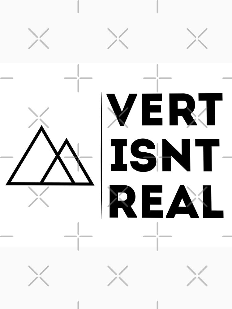 Vert isnt real minimalistic horizontal by trail-runs