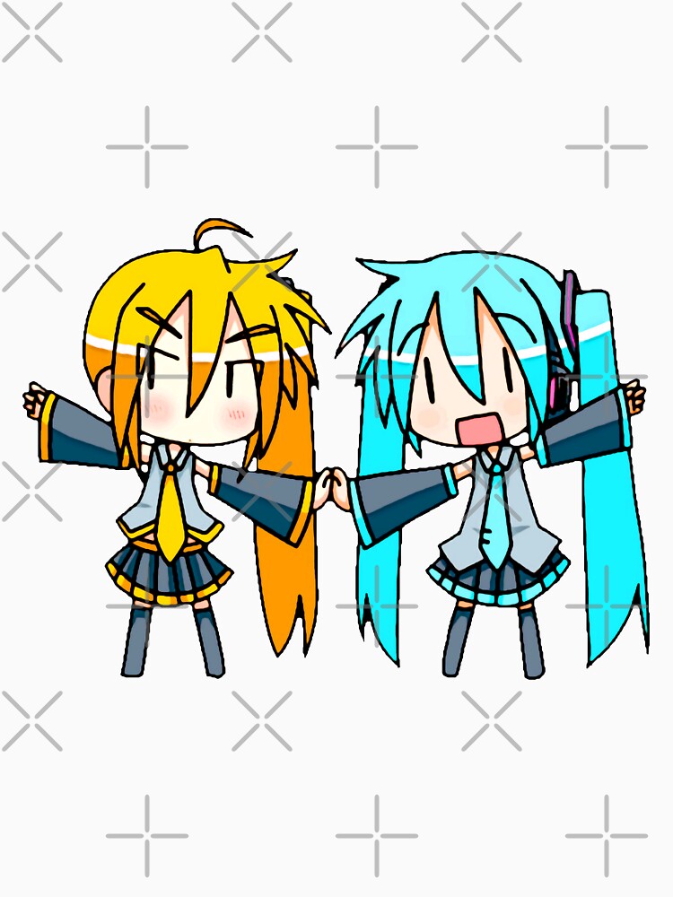 Chibi Miku and Neru ~ Anime by internet-joshi