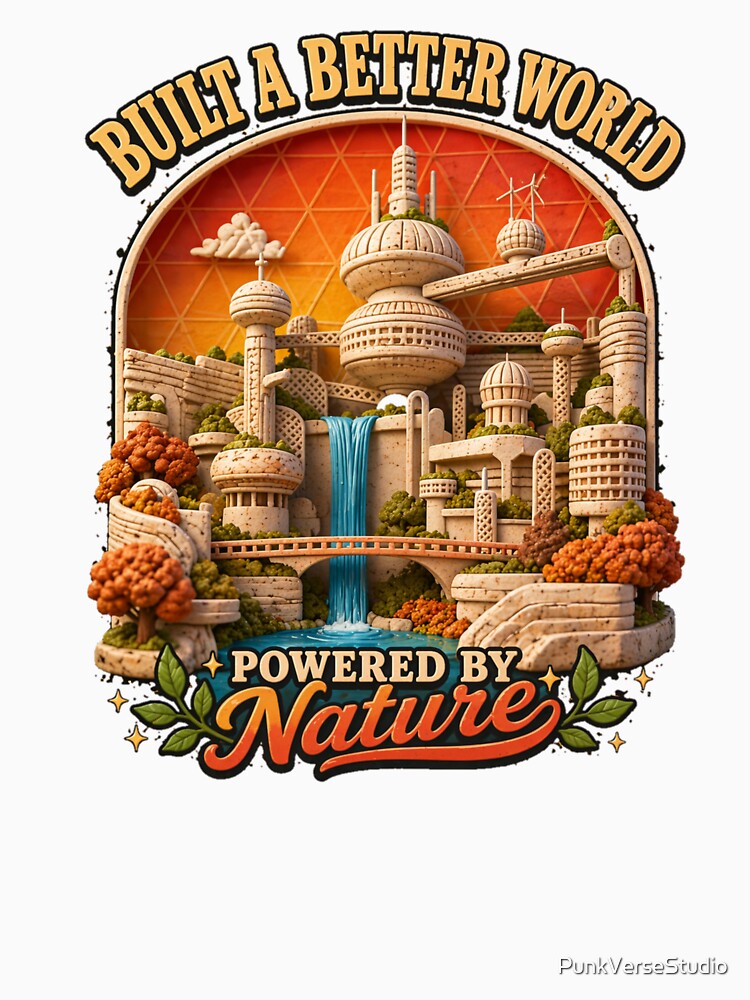 Solarpunk 3D City – Build a Better World Powered by Nature by PunkVerseStudio