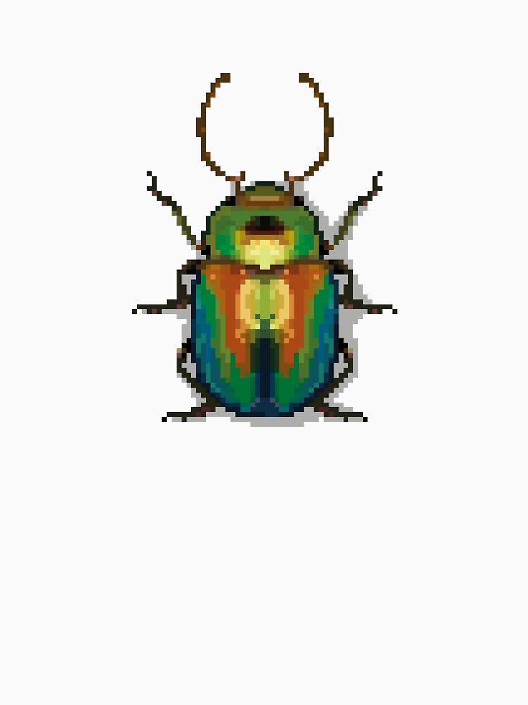 Pixel art beetle nº 011 by Kanistamps