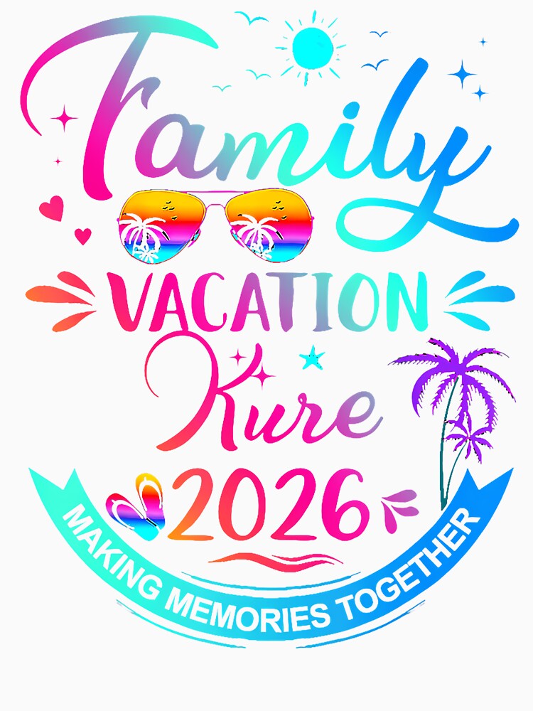 Family Vacation Kure 2026 Palm Tree by ToriCarylon