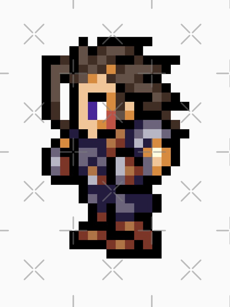 Final Fantasy VII - Zack Sprite by SpriteZone