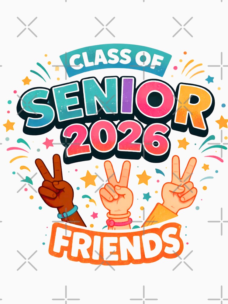 Senior Class of 2026 Friends Squad – Graduation Memories Design by bilal sibgui