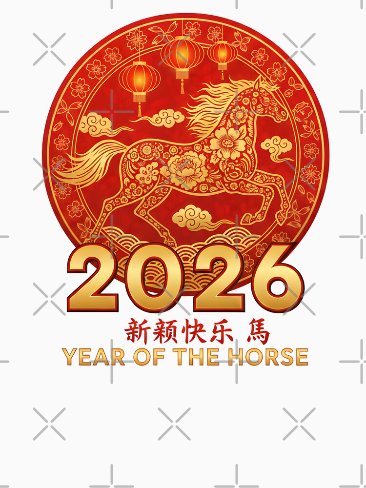 Chinese New Year 2026 Year of the Horse – Lunar Zodiac Celebration by justyna-s28