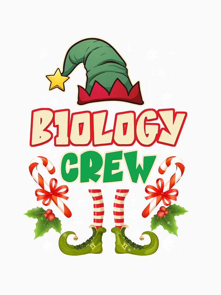 Biology Elf Crew Christmas Santa Helper Sweater Ugly Squad Funny by Twan-Pas31
