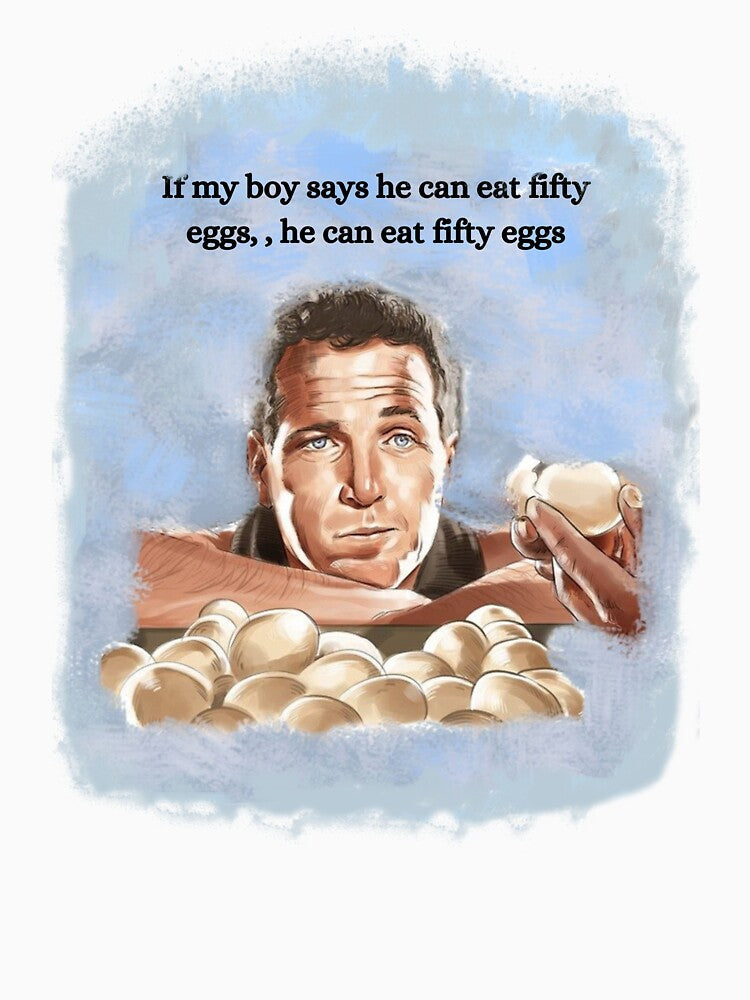 eggs cool hand luke by javitennis