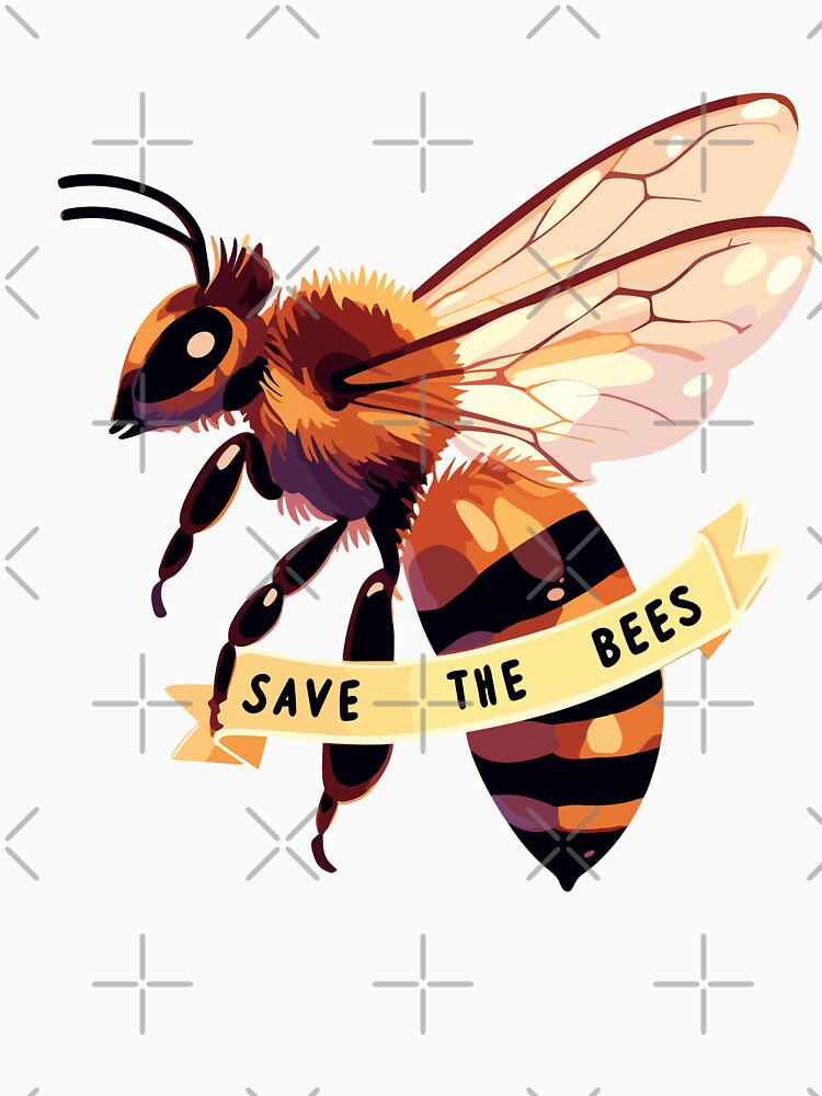 Save the bees by TomFrontierArt
