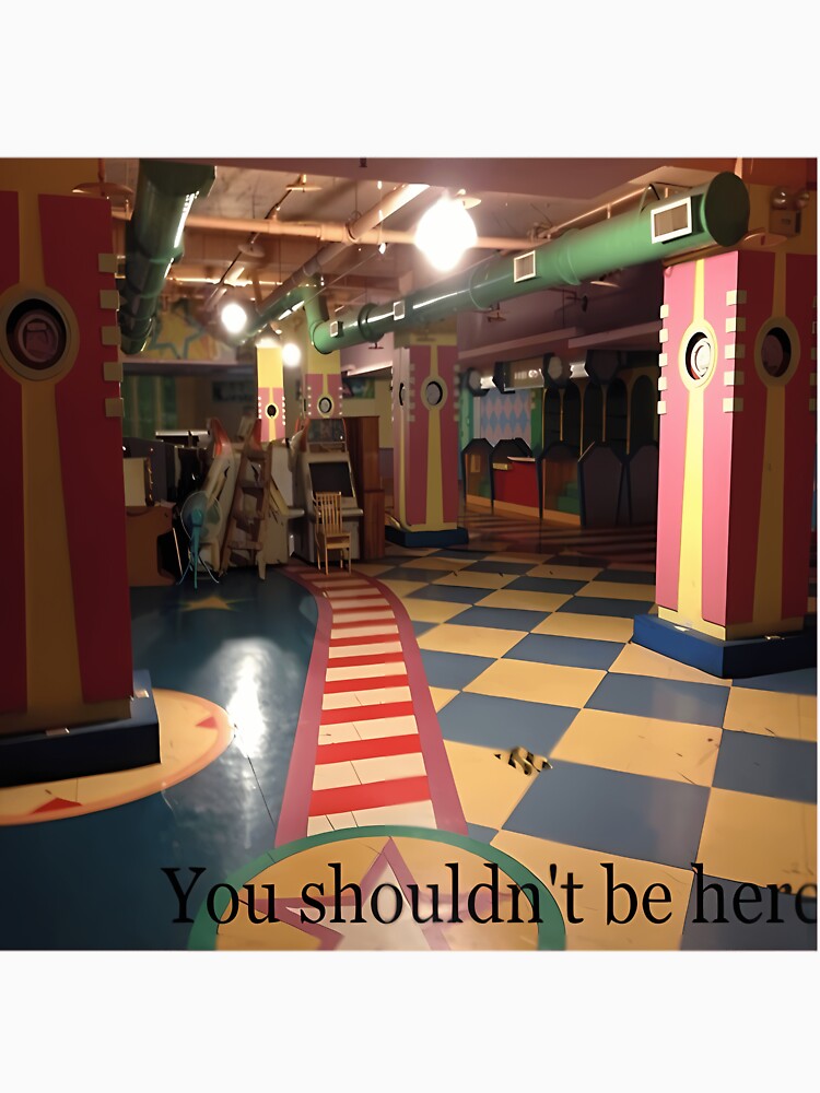 You Shouldnt Be Here Liminal Space Hallway by qnvpewhwim55