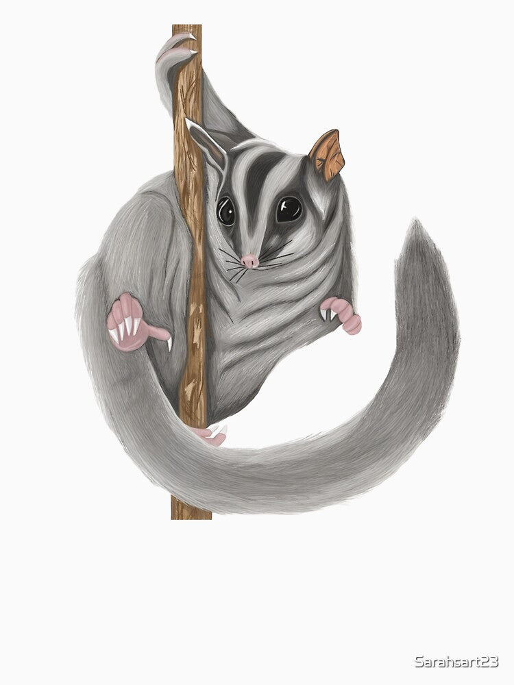 Cute Sugar Glider Illustration—Australian Wildlife Art by SarahsArtAndCrafts