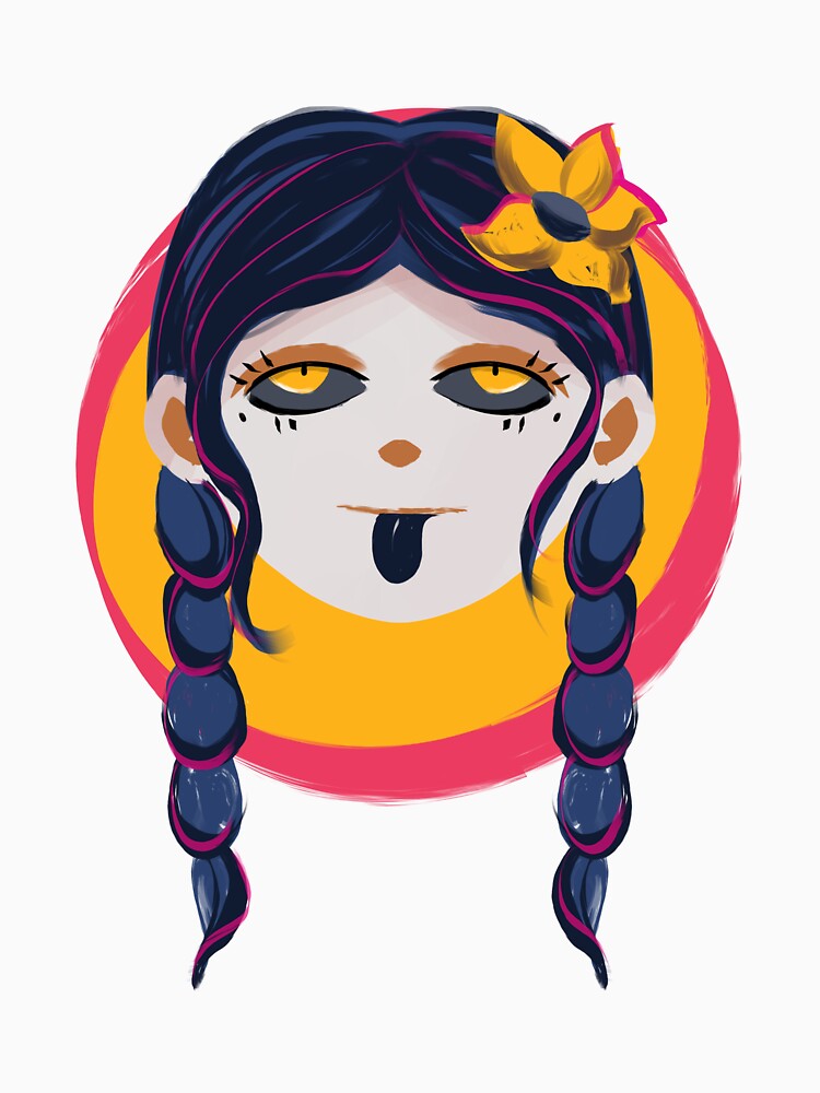 Bored Emo Girl in a Psychedelic Mood by btwjulis
