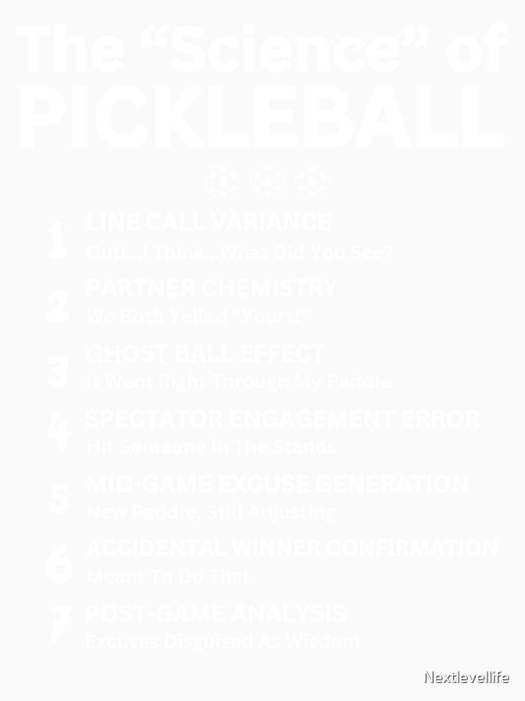 The Science of Pickleball by Nextlevellife
