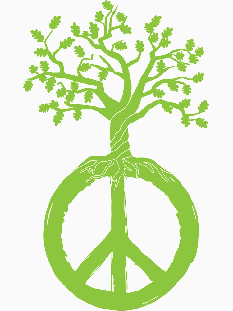 Peace Love Tree by AEGMEDIA