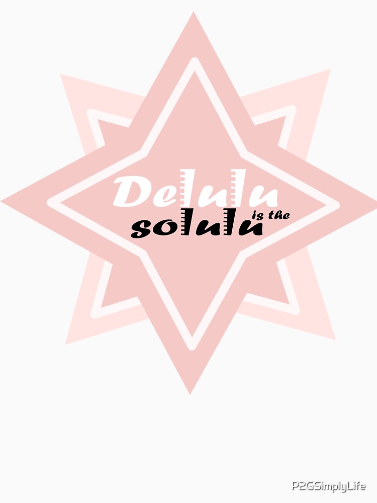 Delulu is the Solulu Retro Star Design by P2GSimplyLife