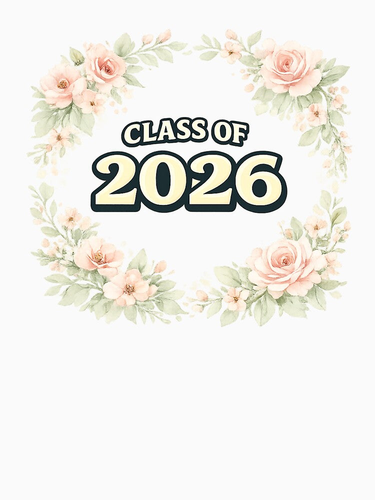 Class of 2026 Floral Wreath Graduation by PunchDrop