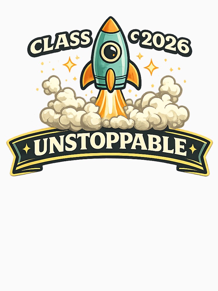 Class of 2026 Unstoppable Rocket Graduation by PunchDrop
