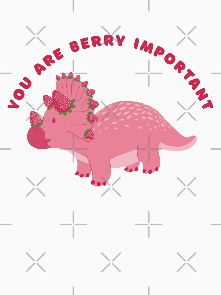 Berry Important Triceratops by The Savannah Artist (S. Herst)