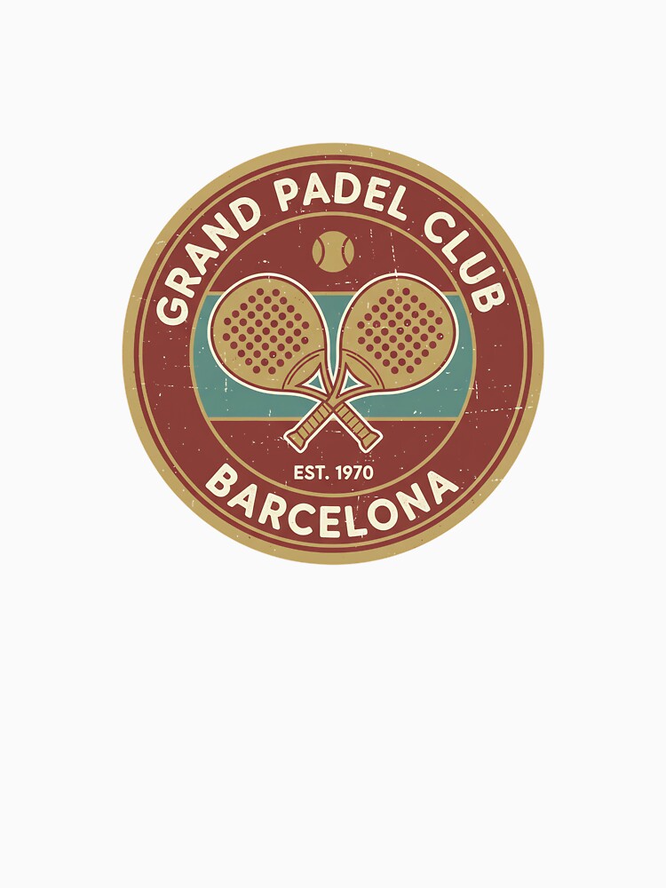 Retro Padel Club Barcelona - Est. 1970 by ticzla95