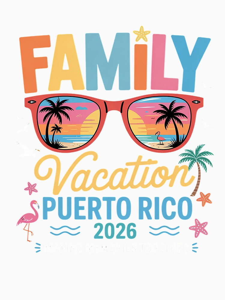 Family Vacation Puerto Rico 2026 Summer Matching Group Trip by fferomananul