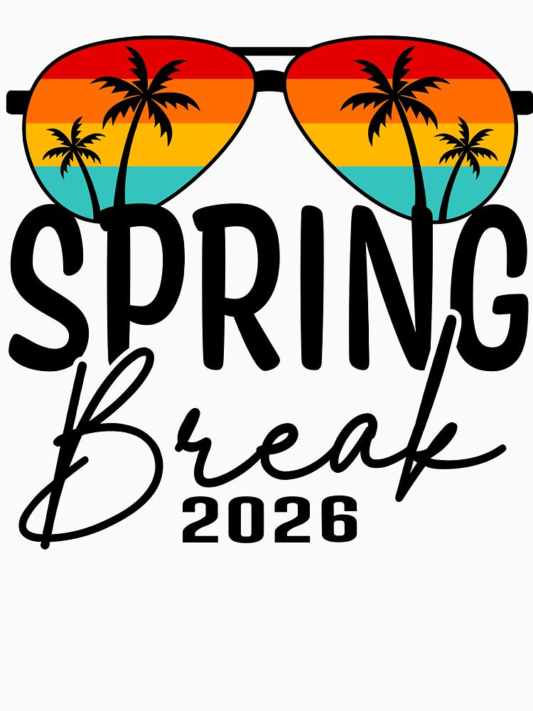 Spring Break 2026 Sunglasses Family Trip Vacation Matching by pansak