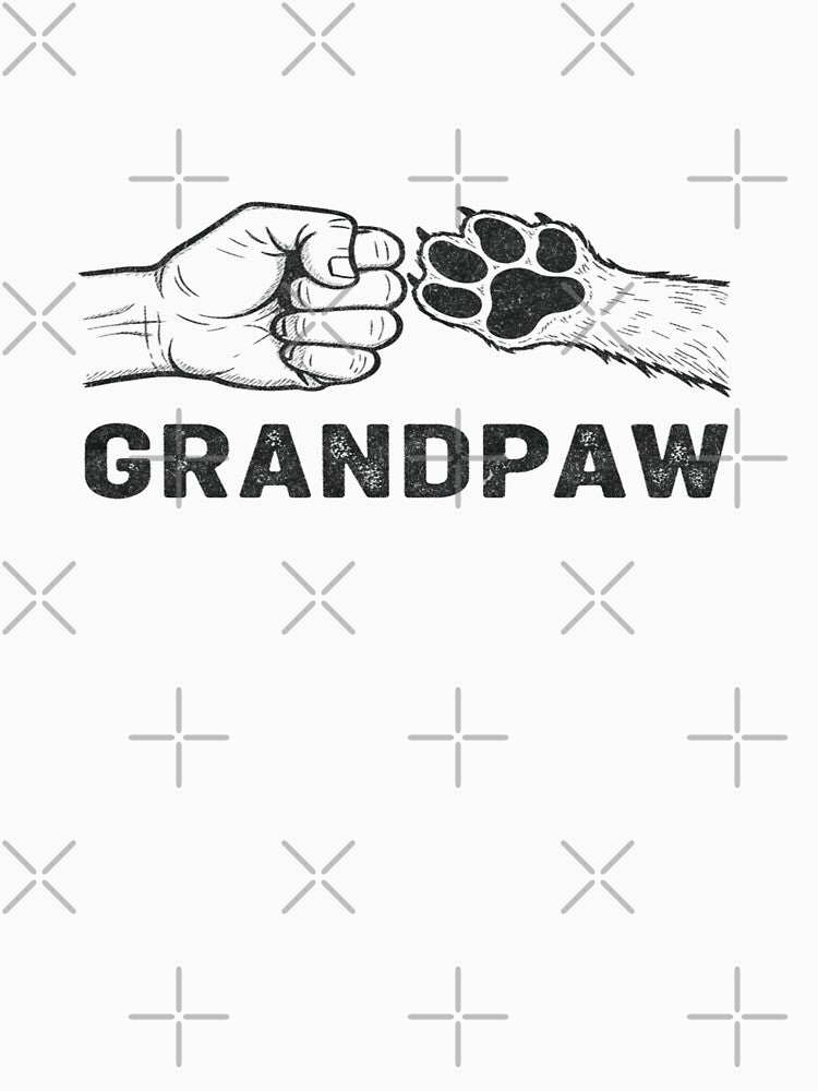 Grandpaw Grandpa Dog Grandpaw Appreciation by TynesDesign