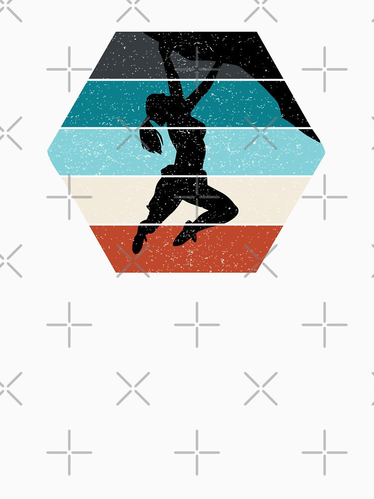 Woman Bouldering by HeatherPore