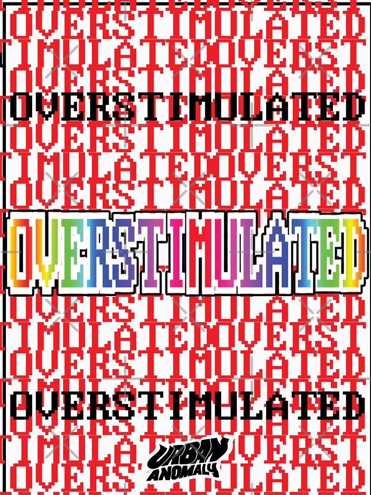 Overstimulated Pixel Glitch by Urban Anomaly