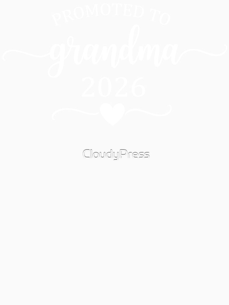 promoted to grandma 2026,New Grandma by CloudyPress