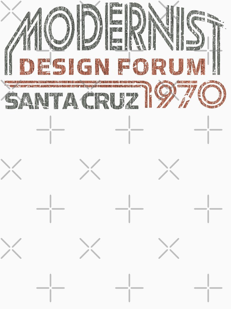 Modernist Design Forum Santa Cruz 1970 by AstroZombie6669