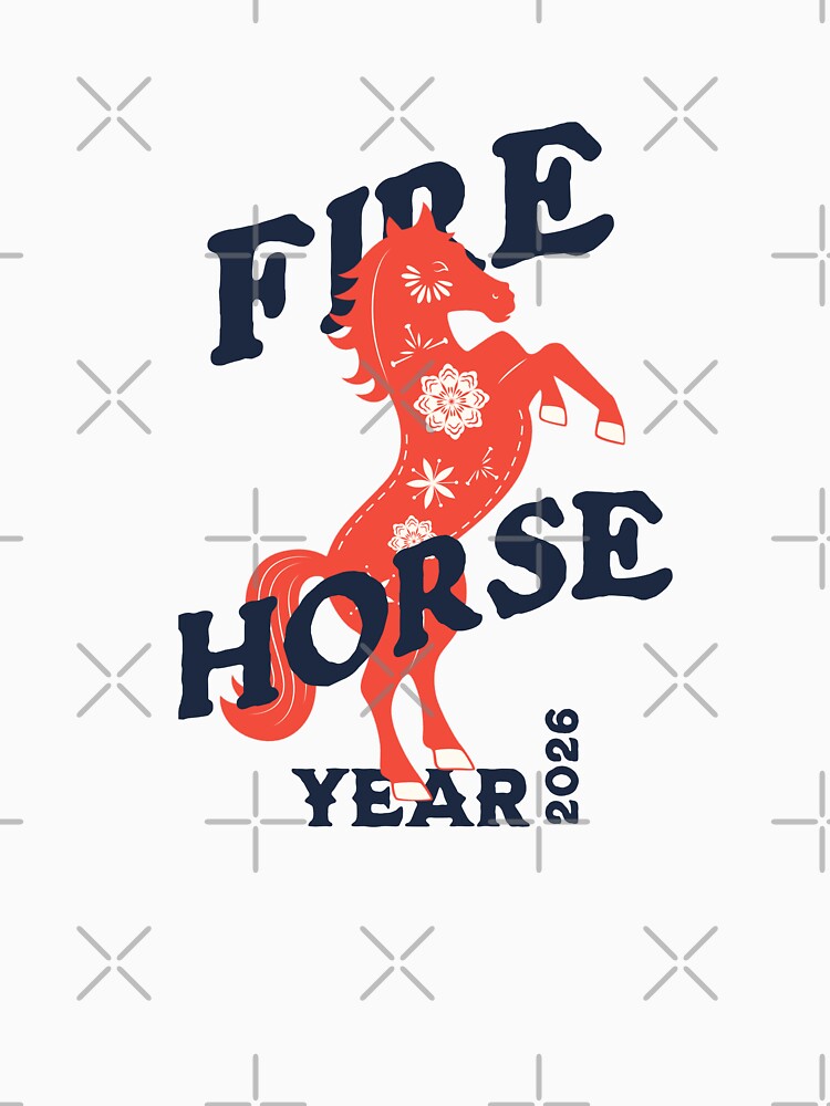 Horse Year 2026 | Chinese Zodiac Horse | Lunar New Year Gift | Chinese New Year Gift for Her | Chinese astrology by MakitoDesign