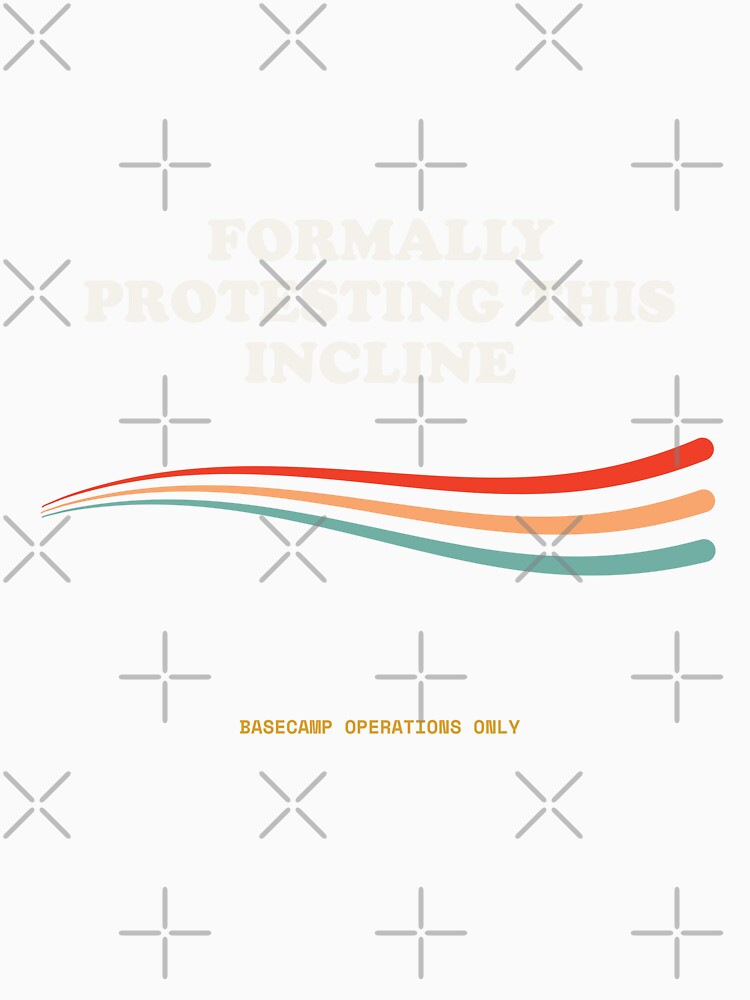 Formally Protesting This Incline Ironic Climbing Mountain Retro by SlothcoreVibes