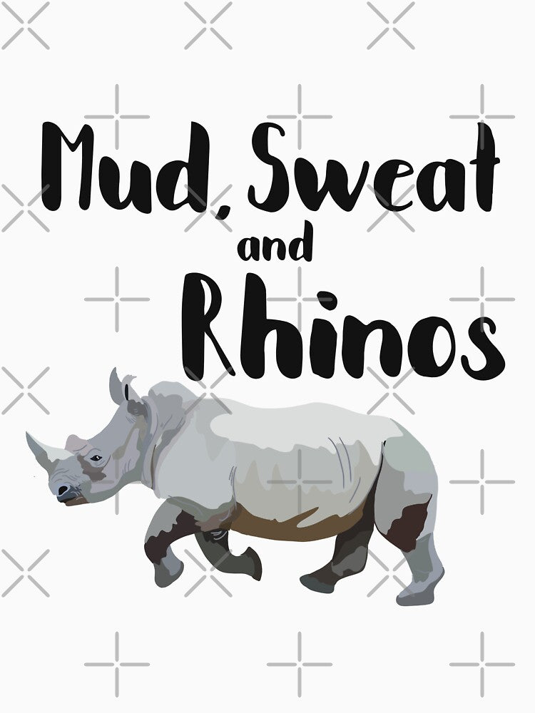 R is for Rhino ,Rhino – Powerful African and Asian Wildlife Illustration by PrettylittlepastelUk