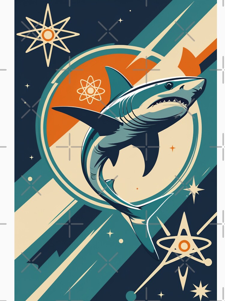 Atomic Predator: Raygun Gothic Shark by PrimeGens