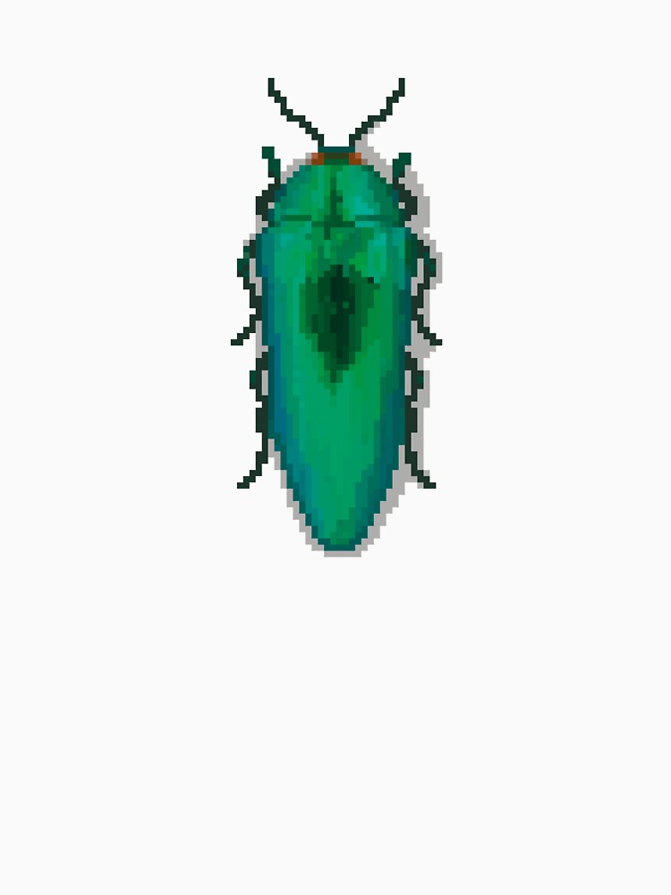 Pixel art beetle nº 014 by Kanistamps