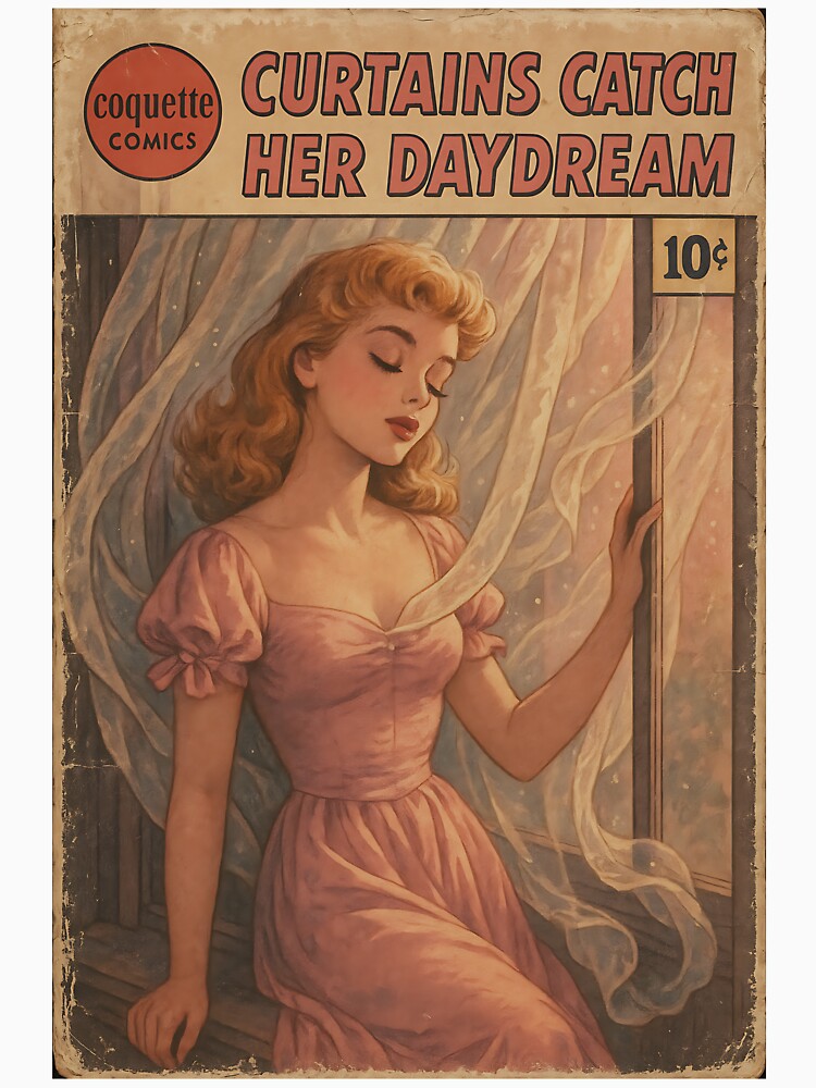 Dreamy Coquette: Curtains Catch Her Daydream by bapupa