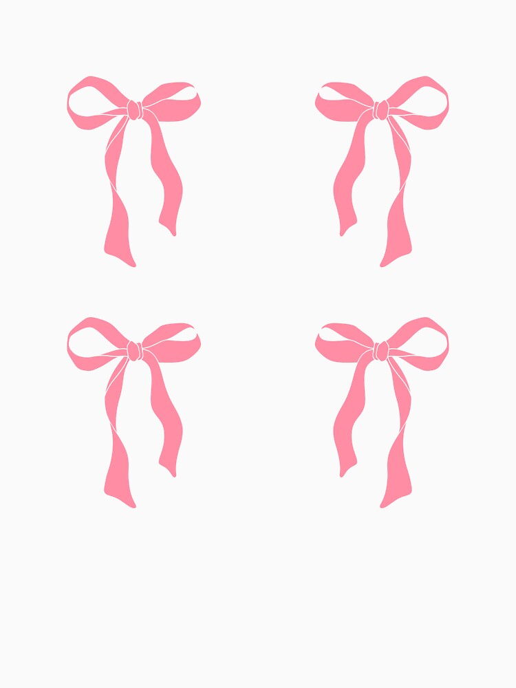 Pink Coquette Bow Pattern by ChaosDesigns876