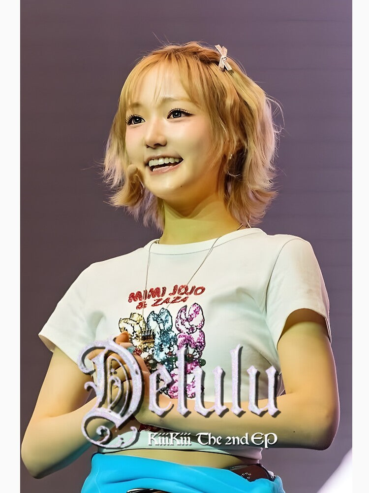 KiiiKiii Jiyu Delulu Dreamcore Sticker | Cute Y2K Kpop Fan Art by Valereekmerch